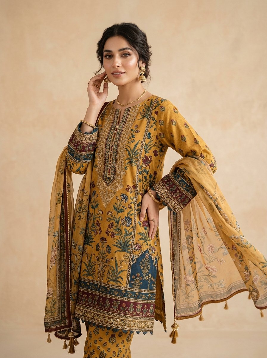 Women's luxury pret and lawn collection
